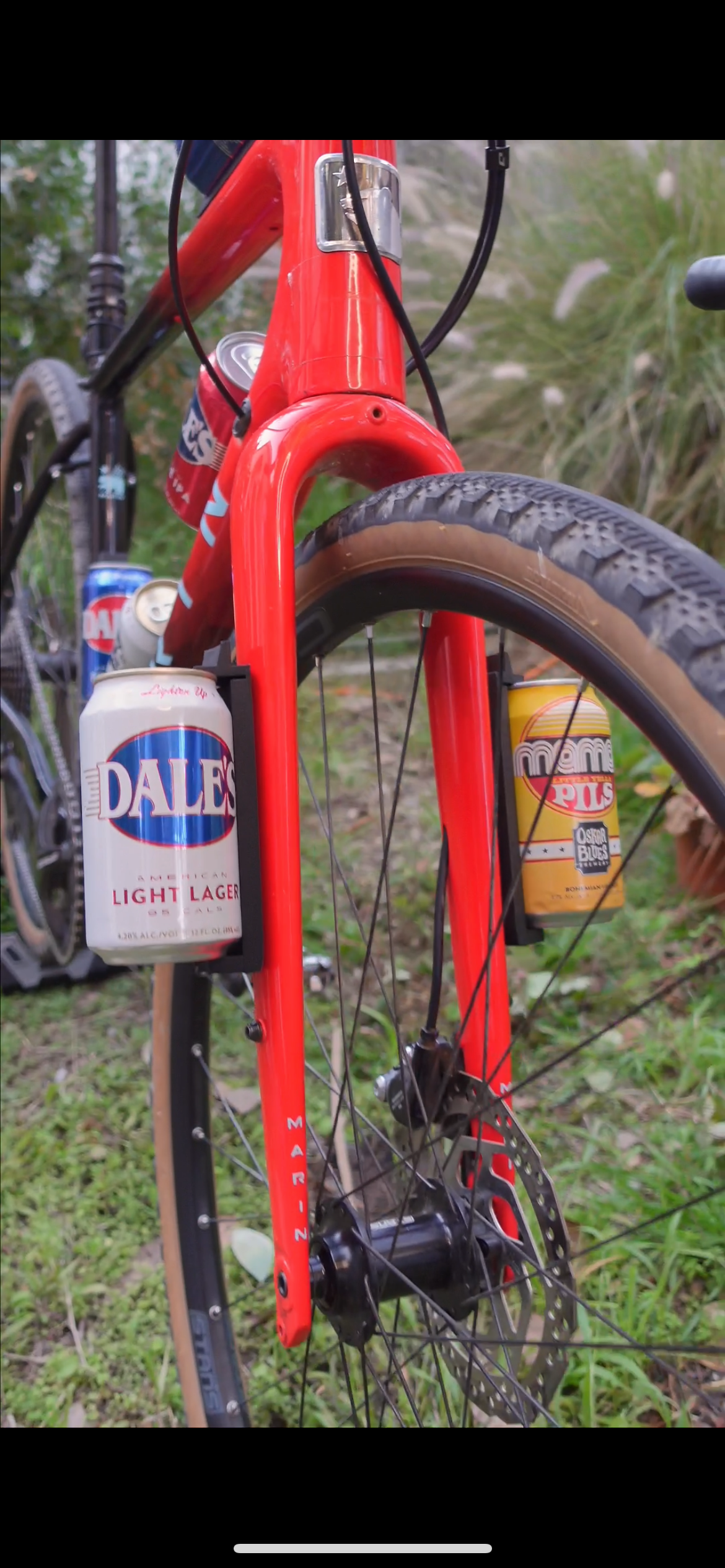 3D files for bicycle can holder