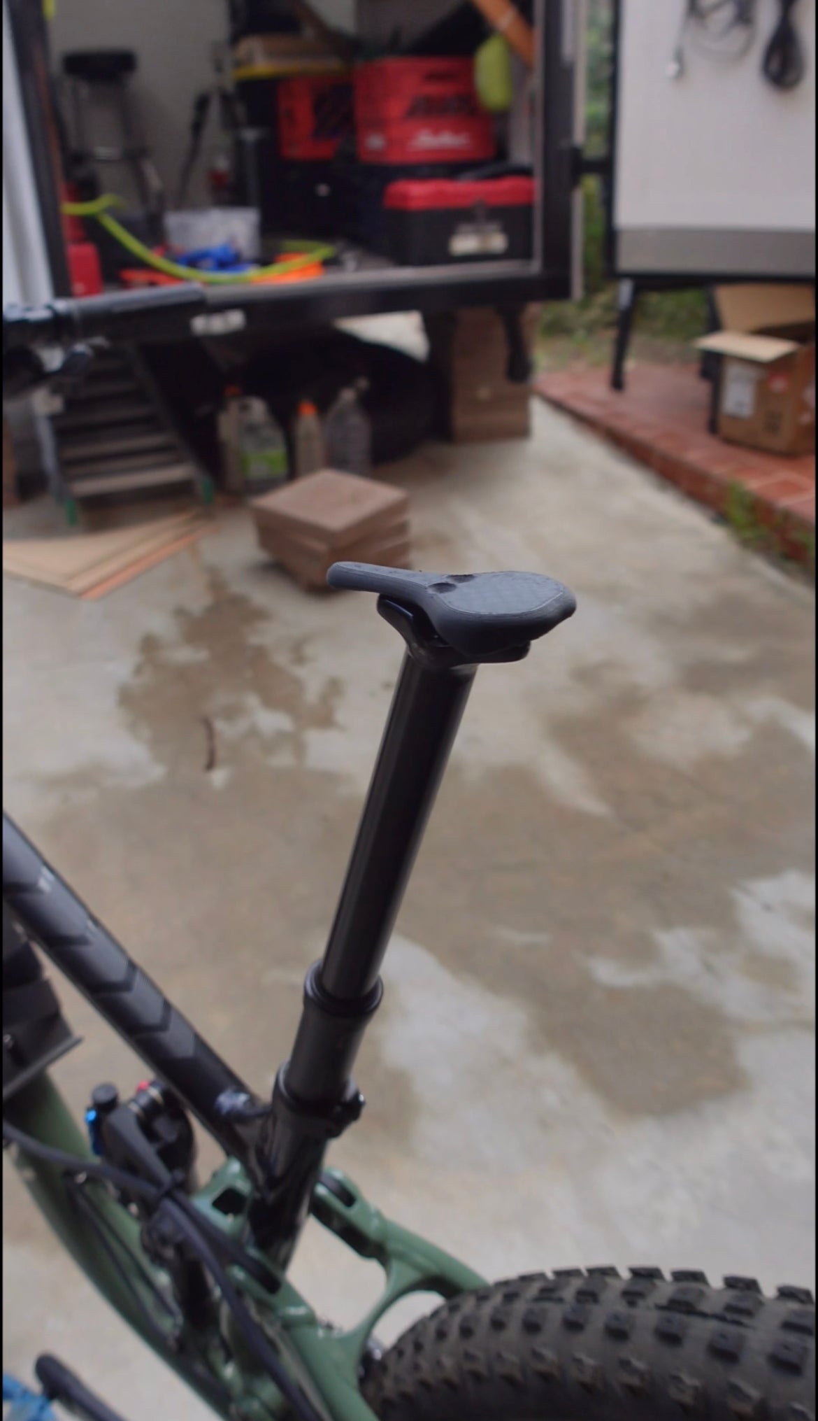 Bike seat 3D printable file