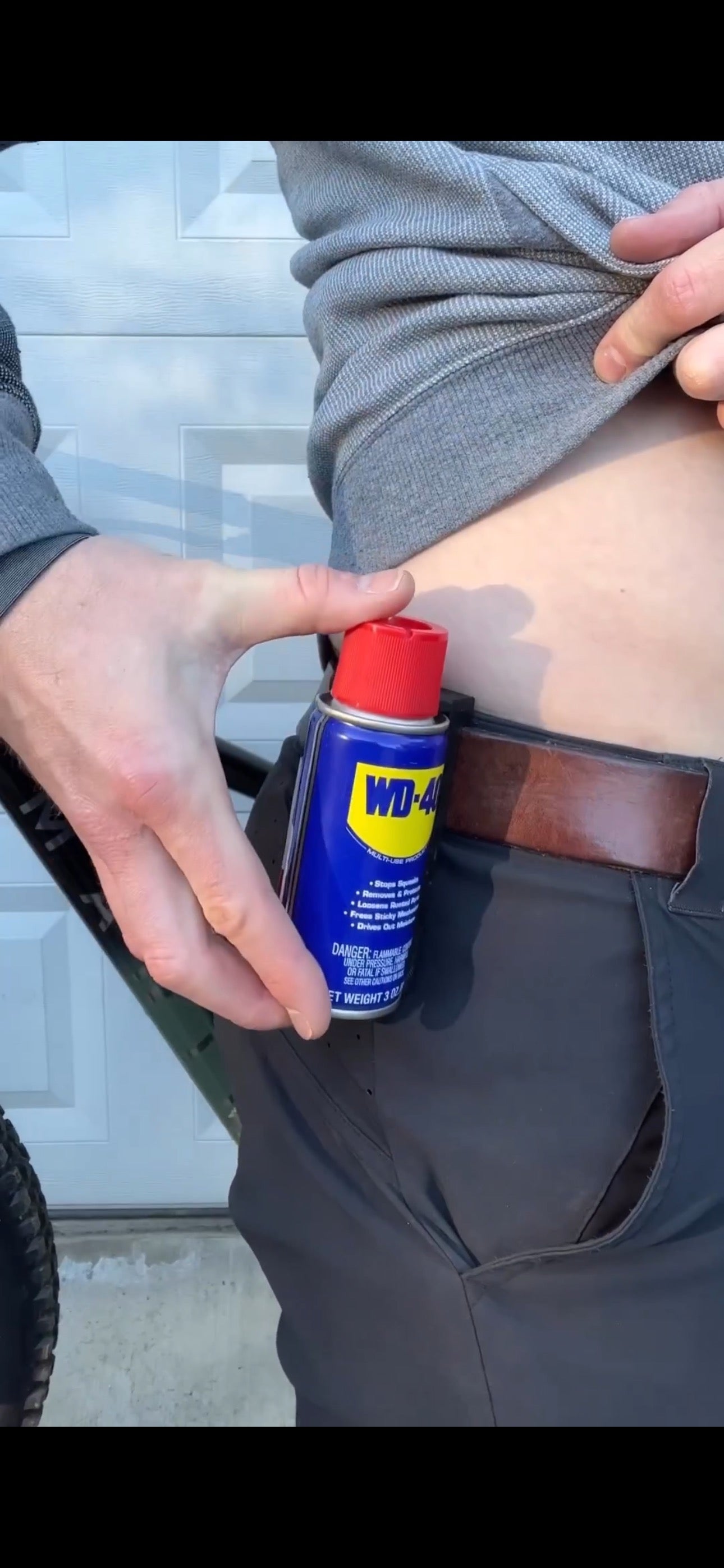 WD40 3 oz belt clip
