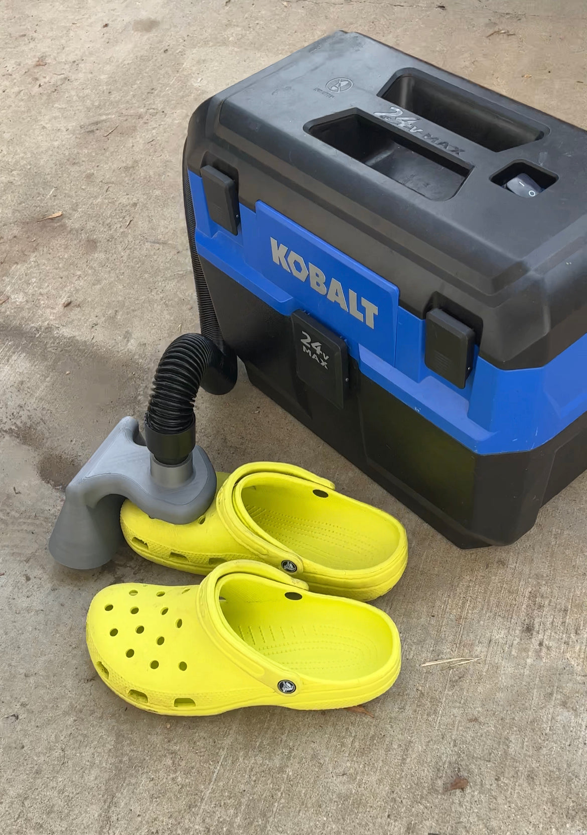 Croc Duster 3D file for printing
