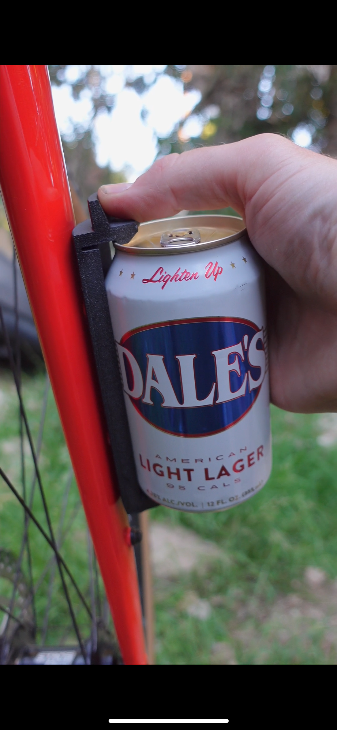 3D files for bicycle can holder